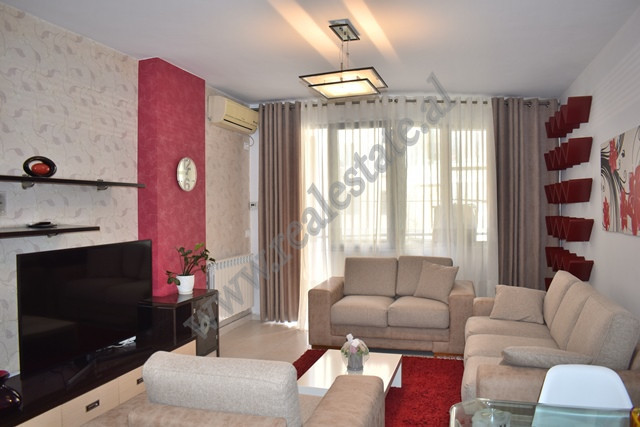 Two bedroom apartment for rent in Frederik Shiroka street in Tirana.&nbsp;
It is positioned on the 